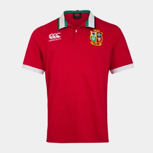 Canterbury Lions Mens Red Short Sleeve Classic Jersey