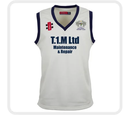 Patchway CC Gray Nicolls Performance Slipover - Navy Trim