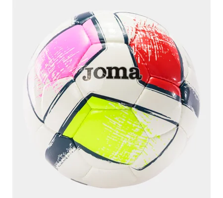 Joma Dali II Training Ball - Fuchsia/Red/Fluor Yellow