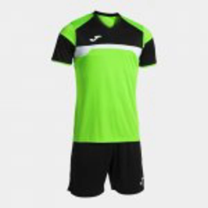 BSYFC JOMA DANUBIO SET - FLUOR GREEN/BLK