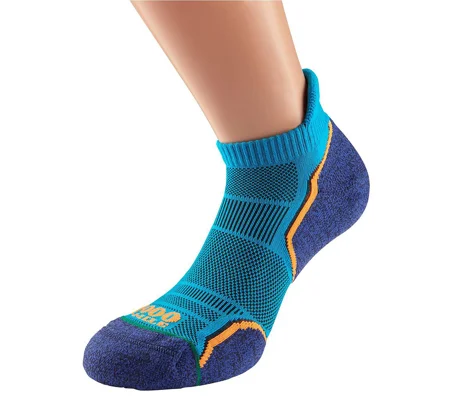1000 Mile Run Socklet Mens (Twin Pack)