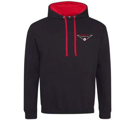 Bitton AFC Adults Hoodie - Black/Red