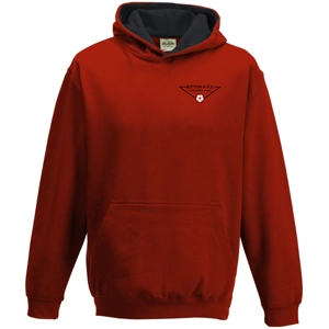 Bitton AFC Junior Hoodie - Red/Black