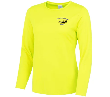 Bitton Road Runners L/S T-Shirt Ladies - Yellow