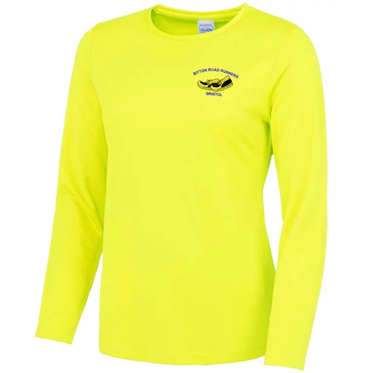 Bitton Road Runners L/S T-Shirt Ladies - Yellow
