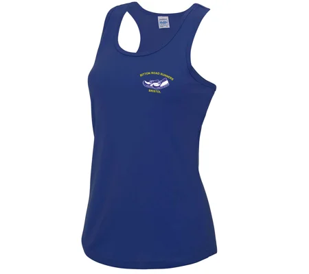 Bitton Road Runners Ladies Vest - Royal