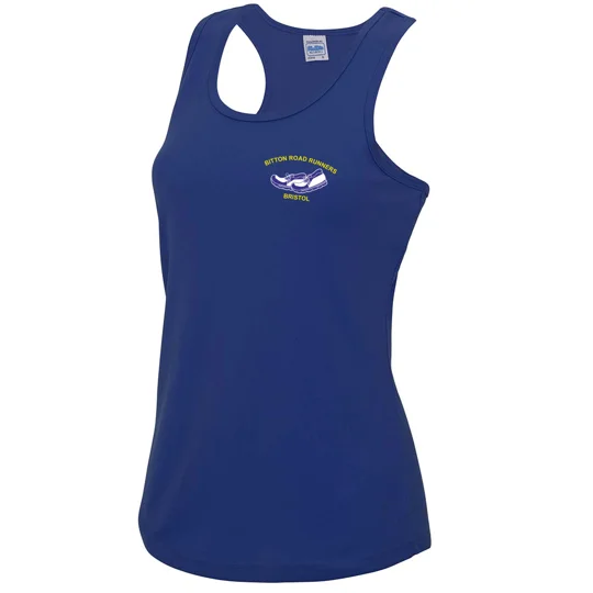Bitton Road Runners Ladies Vest - Royal