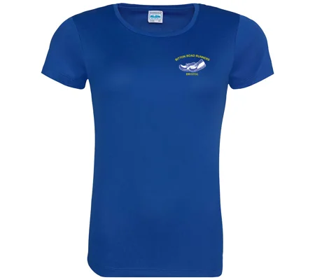 Bitton Road Runners T-Shirt Ladies - Royal