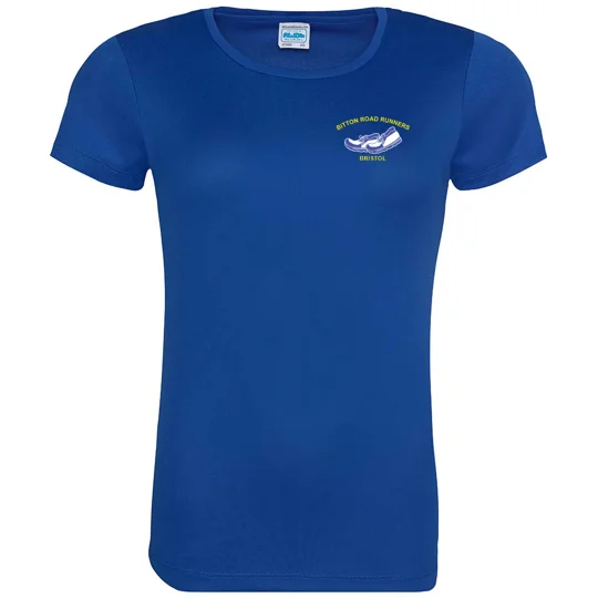 Bitton Road Runners T-Shirt Ladies - Royal