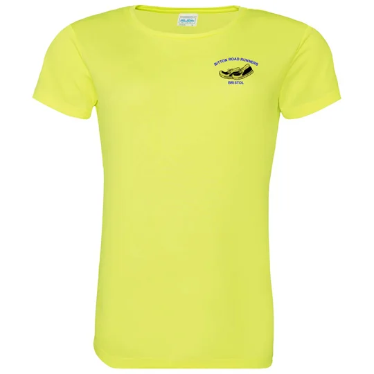 Bitton Road Runners T-Shirt Ladies - Yellow