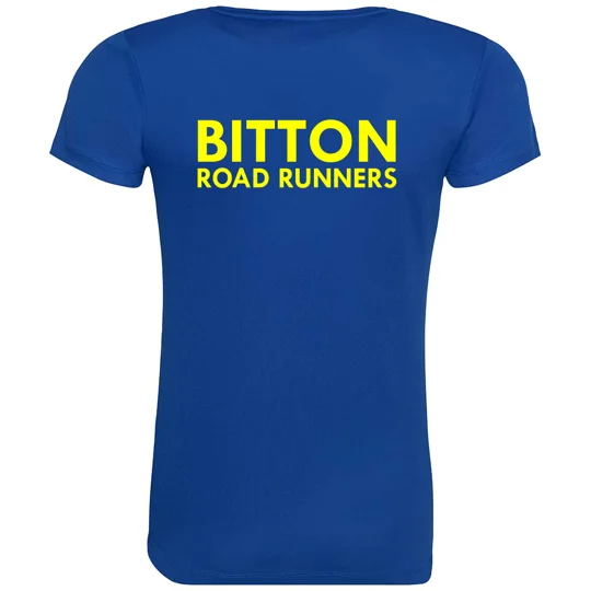Bitton Road Runners T-Shirt Ladies - Royal