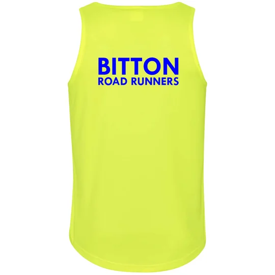 Bitton Road Runners Adults Vest - Yellow