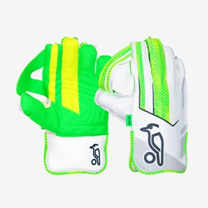 Kookaburra LC4.0 Wicket Keeping Gloves - White/Green
