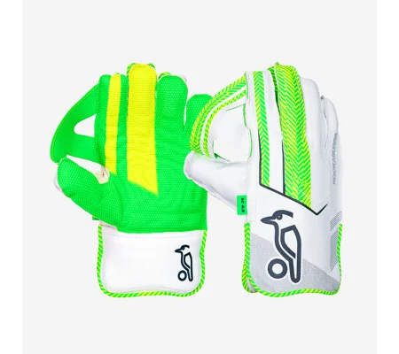 Kookaburra LC4.0 Wicket Keeping Gloves - White/Green