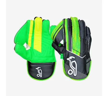Kookaburra SC4.1 Wicket Keeping Gloves - Black/Green