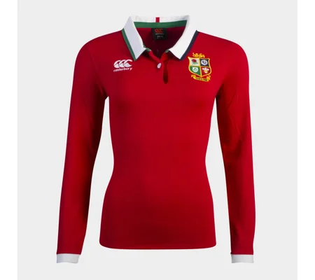 Canterbury British and Irish Lions Long Sleeve Classic Shirt 2021 Ladies