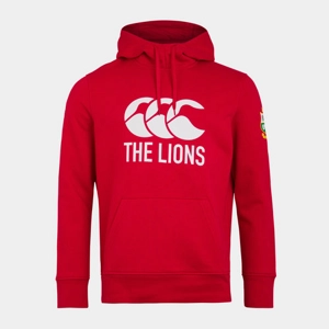 Canterbury Lions Mens Hoodie - Red