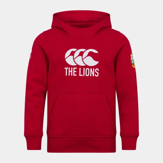 Canterbury Lions Junior Hoodie - Red