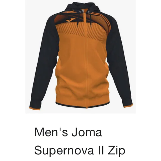 BSYFC Mens Supernova Full Zip Hoodie