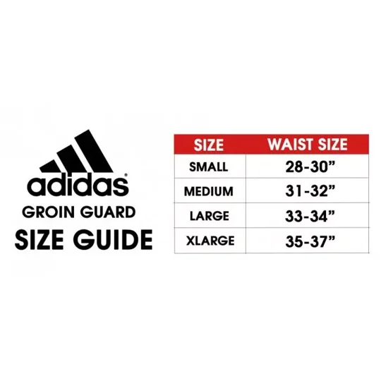 ADIDAS MEN'S PU GROIN GUARD BLACK