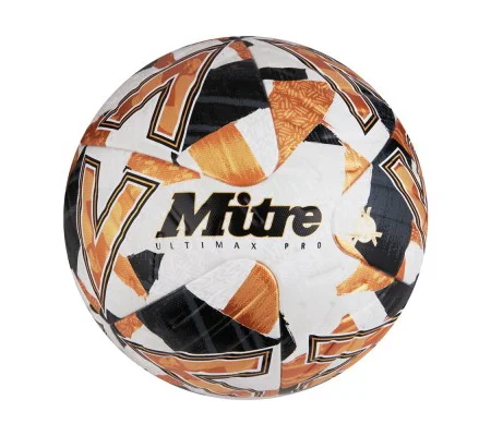 MITRE ULTIMAX PRO FOOTBALL WHITE SIZE 5