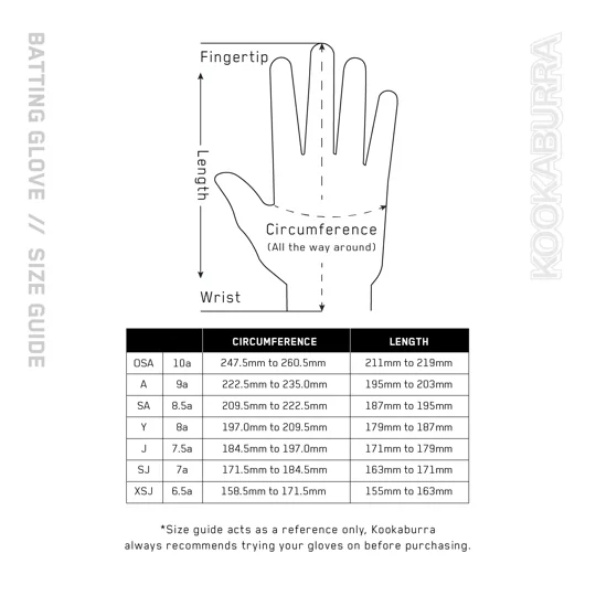 Kookaburra Prism 2.1 Batting Gloves