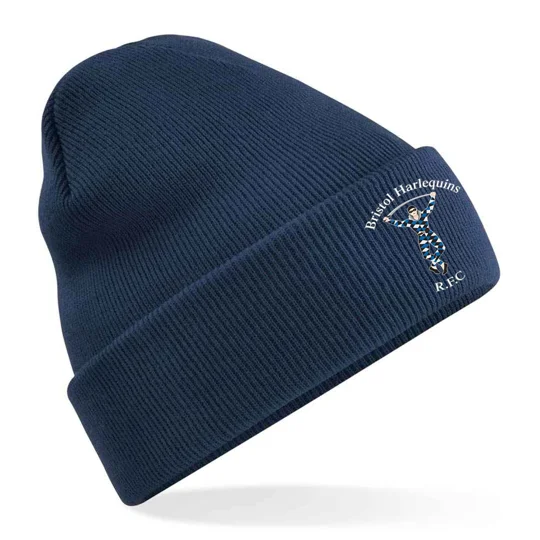 Bristol Harlequins RFC Cuffed Beanie