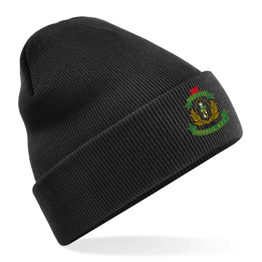 Bristol Imperial RFC Cuffed Beanie - Black