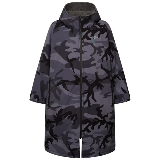 Bristol Harlequins Thermal Robe Print Logo - Camo