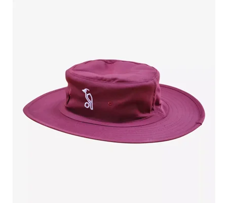 Kookaburra Maroon Sun Hat