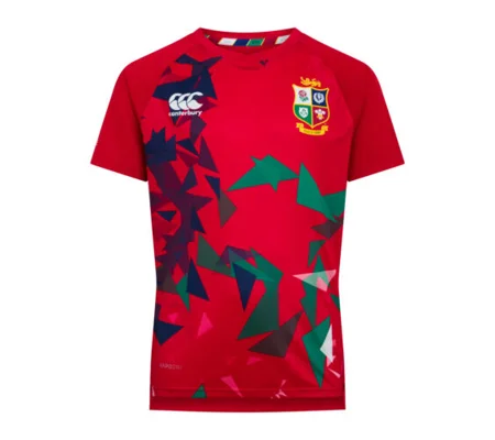 Canterbury Lions Junior S.Light Graphic Tee - Red