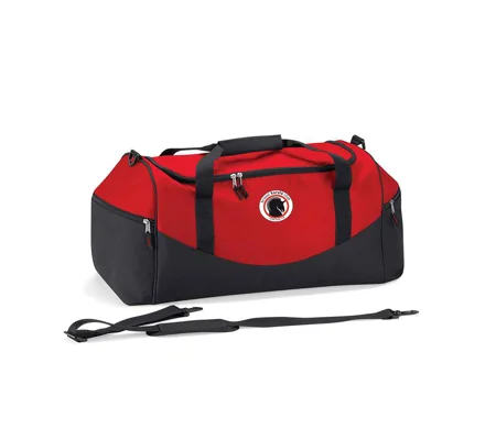 BKC Teamwear Holdall - Black/Red - 55 Ltrs