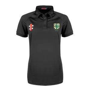 Coalpit Heath CC Gray Nicolls Ladies Matrix V2 Polo Shirt - Black