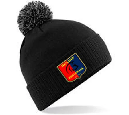 Mendip Broadwalk - Black Bobble Hat