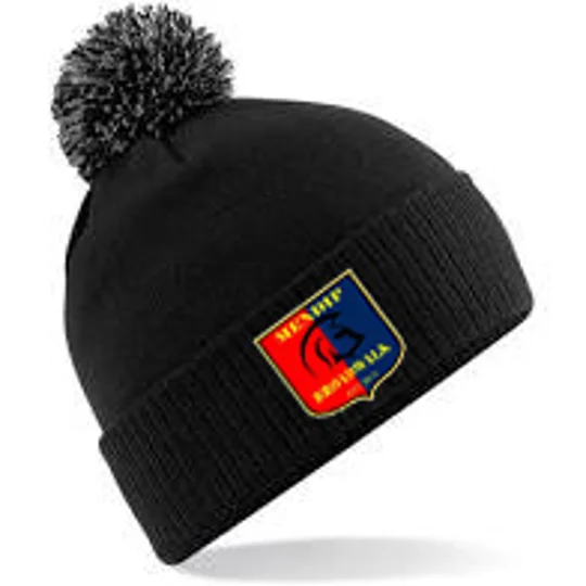 Mendip Broadwalk - Black Bobble Hat