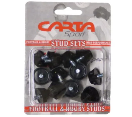 RUBBER FOOTBALL STUDS (BLISTER PACK OF 12) CARTASPORT