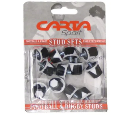 SAFETY FOOTBALL STUDS (BLISTER PACK OF 12) CARTASPORT