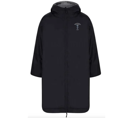 Bristol Harlequins All Weather Robe Print Logo - Black
