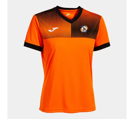 BSYFC Joma Womens Eco Supernova S/S Tee - Orange/Black
