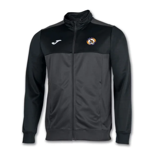 BSYFC Full Zip Winner Tracktop - Dark Grey/Black