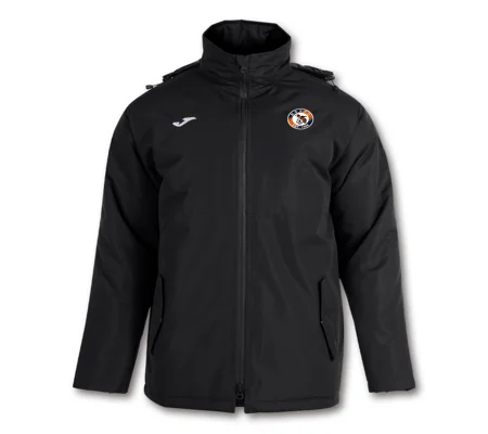 BSYFC Joma Trivor Bench 3/4 Jacket - Black