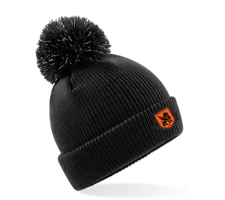 BW-HC Reflective Bobble Hat