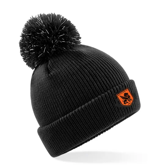 BW-HC Reflective Bobble Hat
