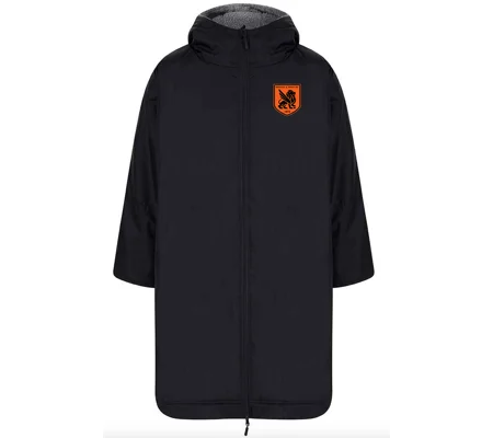 BW-HC All Weather Robe Print Logo - Black