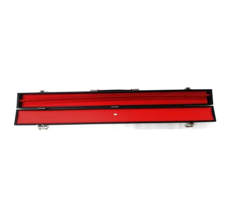 BLACK BOXWOOD 2 PIECE CUE CASE