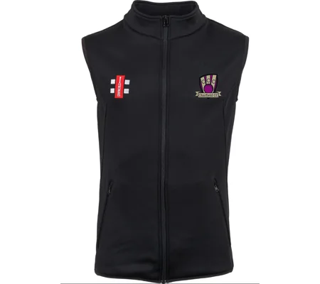 Charfield CC Gray Nicolls Storm Bodywarmer - Black