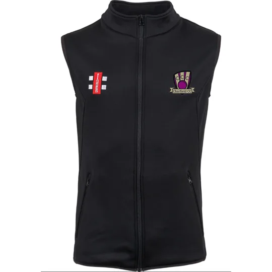 Charfield CC Gray Nicolls Storm Bodywarmer - Black