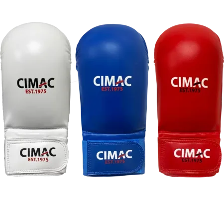 CIMAC COMPETITION KARATE MITTS WITH THUMB