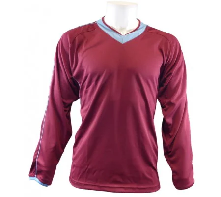 CARTA FOOTBALL JERSEY ENGLAND + PIPING MAROON/SKY