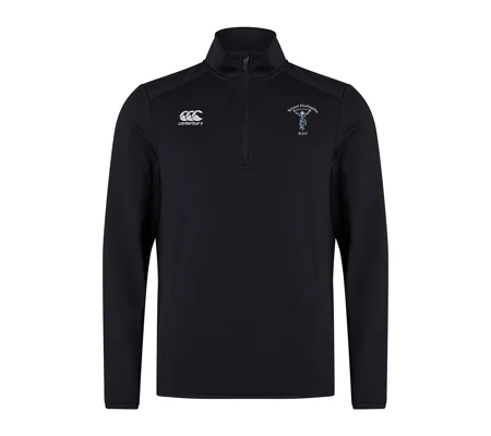 Bristol Harlequins CCC Junior's Club 1/4 Zip Mid-Layer - Black
